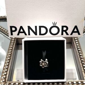 Pandora “He Loves Me” Charm 14k Gold and Sterling Silver